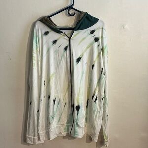 Stylish Tie-Dye Women's Hoodie